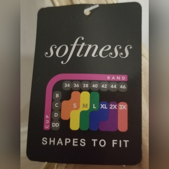 Bali Comfort Revolution Wireless Bra - Brand New - XL - Nude/Beige - Picture 4 of 6